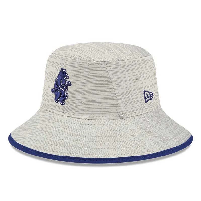 Bucket hats with bold logos-Chicago Cubs 1914 Distinct Bucket Hat