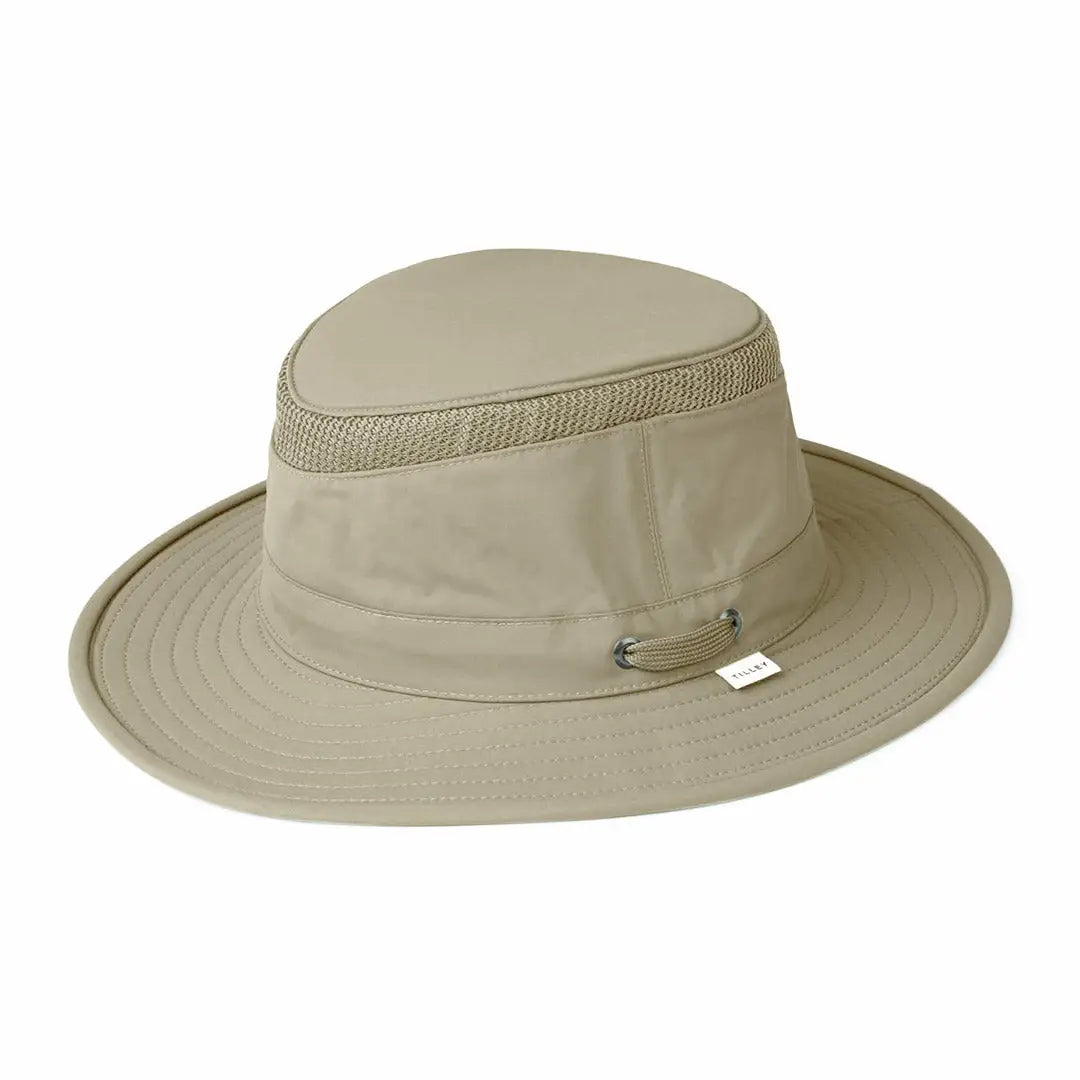 mens hats in gabardine-Tilley LTM5 Airflo Hat