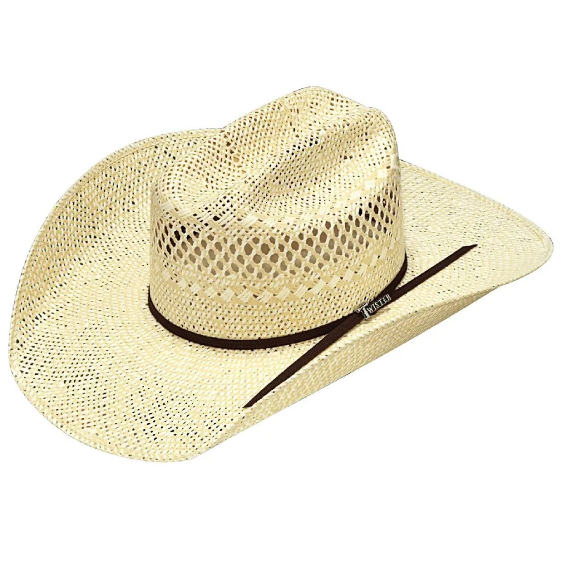 Thin headbands for summer-Twister Twisted Weave Straw Hat