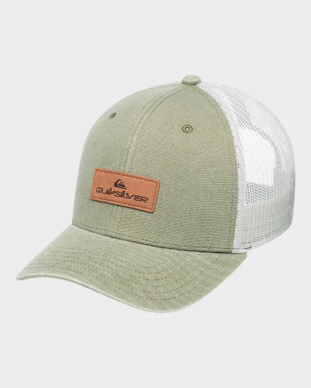 mens hats in horsehair-Mens Down The Hatch Trucker Hat