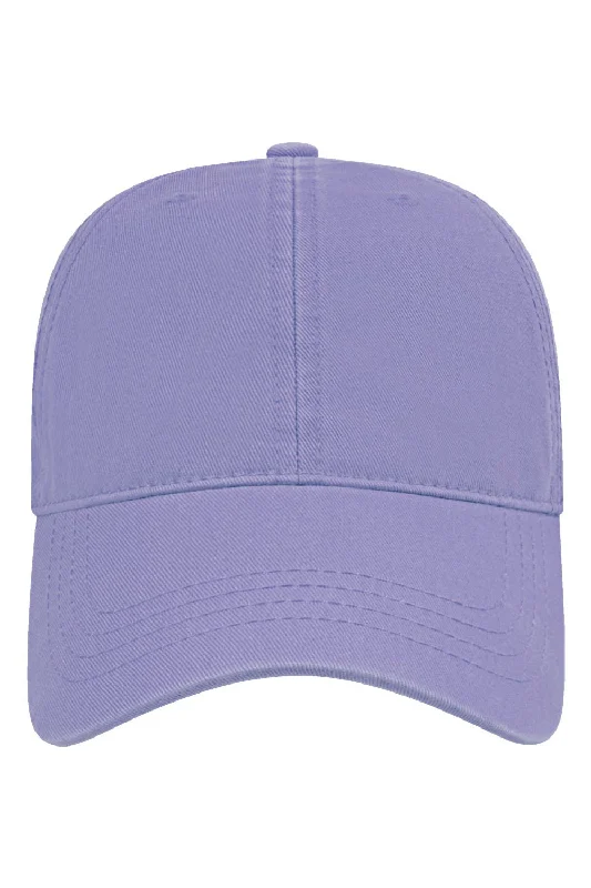 mens hats in peach-Cap America Mens Relaxed Adjustable Dad Hat - Lavender Purple