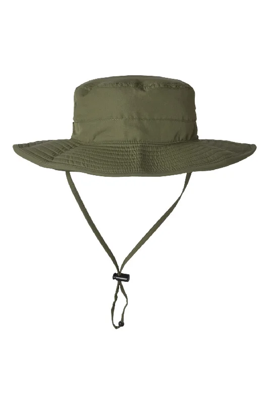 mens hats with quirky patterns-The Game Mens Ultralight UPF 30+ Boonie Hat - Army Green