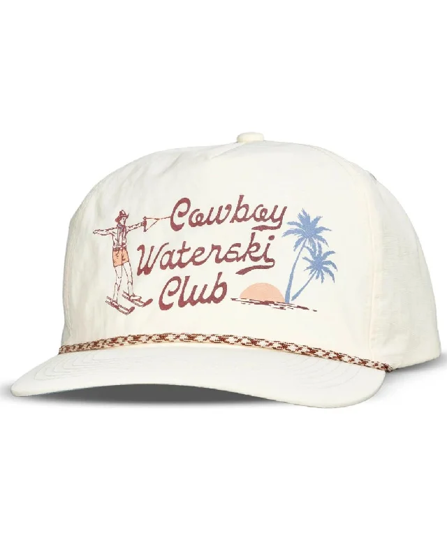 mens hats with modern fit-Cowboy Waterski Club Hat