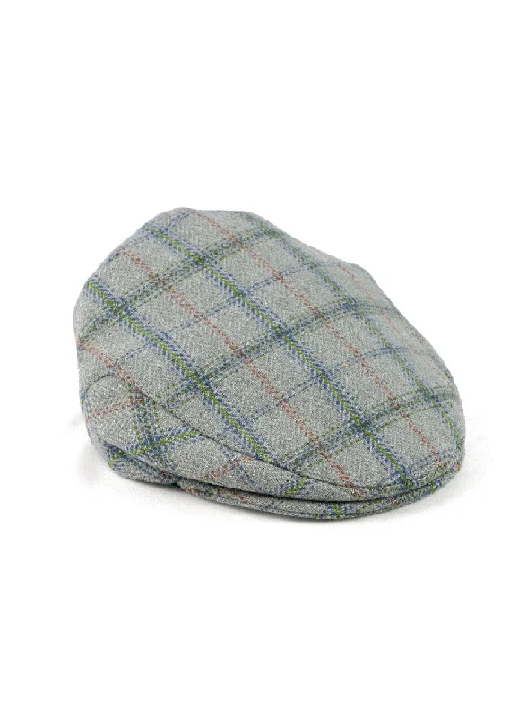 Wool Hats for calm ridges-Clapdale Wool Traceable Dalesbred Flat Cap