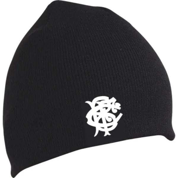 Thin headbands for kids-GILBERT - Barbarian FC Adult Beanie Hat (Black)