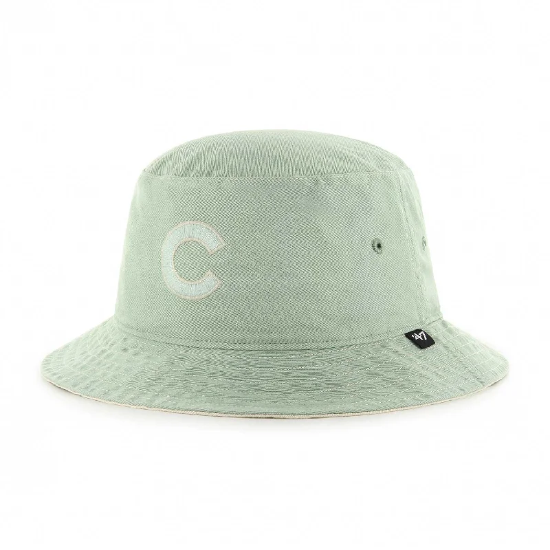 Bucket hats for cultural events-Chicago Cubs Eucalyptus Trailhead Bucket Hat