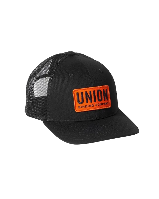 mens hats with unstructured fit-Union Trucker Hat