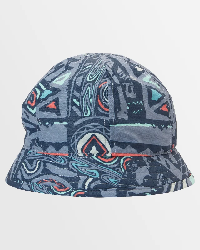 Bucket hats with reversible design-Boys 8-16 Conched Bucket Hat