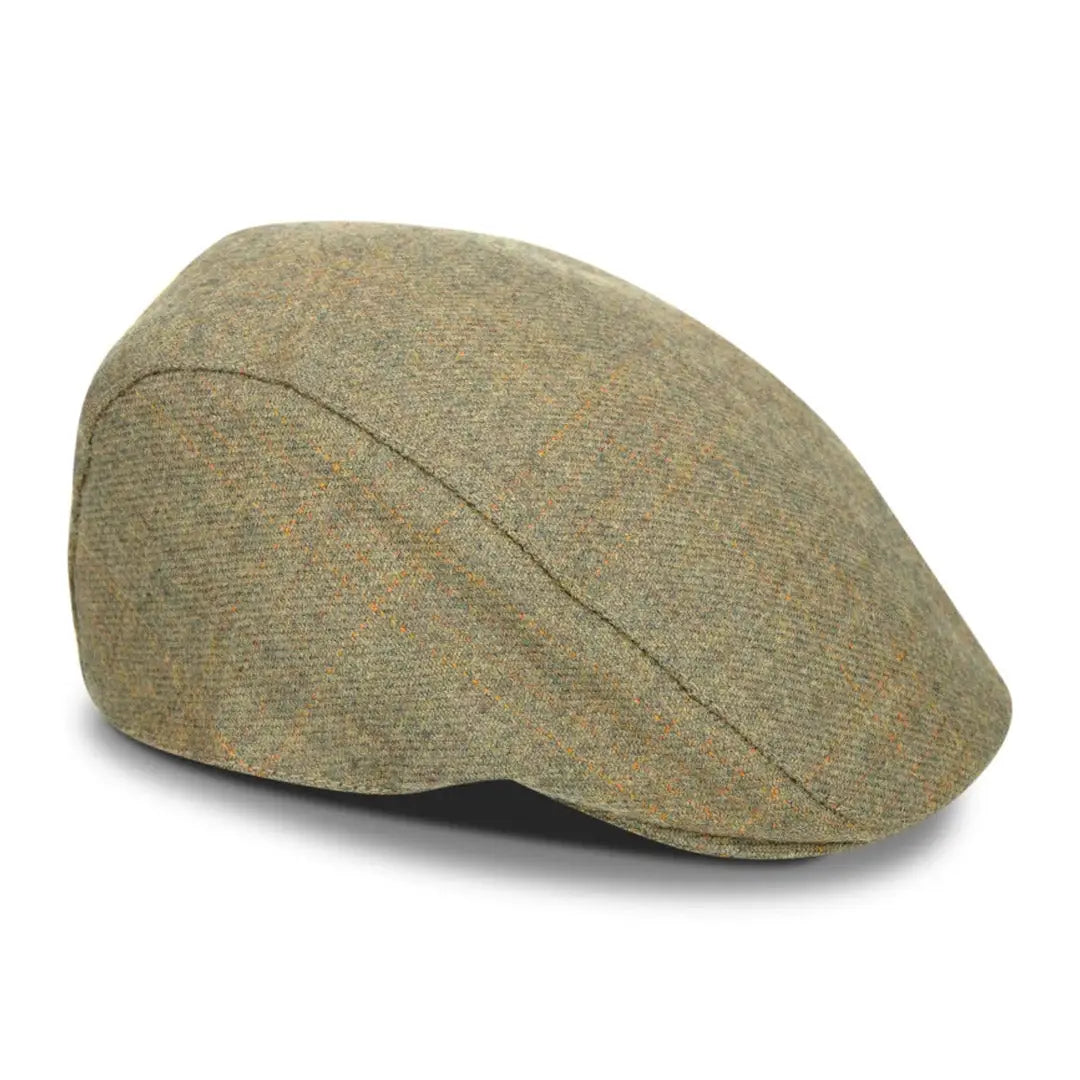 Beanies for cold adventures-Hoggs of Fife Kinloch Waterproof Tweed Cap