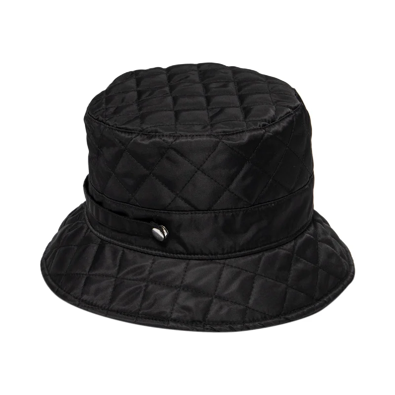 Bucket hats for outdoor sports-Women's Quilted Bucket Hat