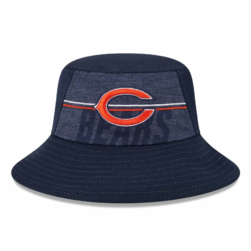 Bucket hats for adults-Chicago Bears 2023 Training Camp Stretch Bucket Hat