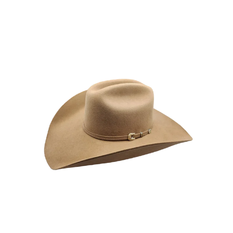 Satin headbands for kids-Milano Larry Mahan 5x Legend Fawn Xl Felts Legend Desert Hat