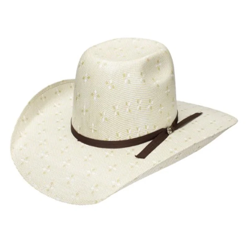 Beanies for vintage vibes-Hooey Pecos Straw Hat