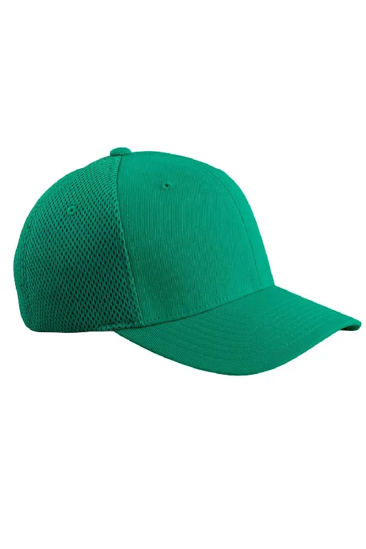 mens hats for flounder fishing-Flexfit Mens Stretch Fit Hat - Green