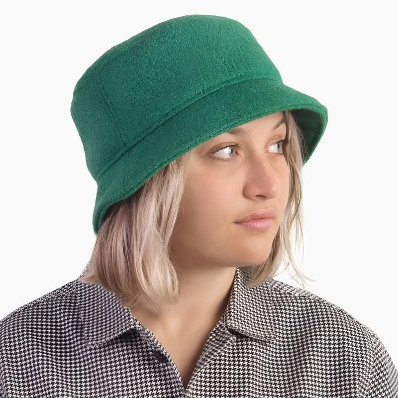 Wool Hats for warm cliffs-Tilburg Wool Bucket Hat