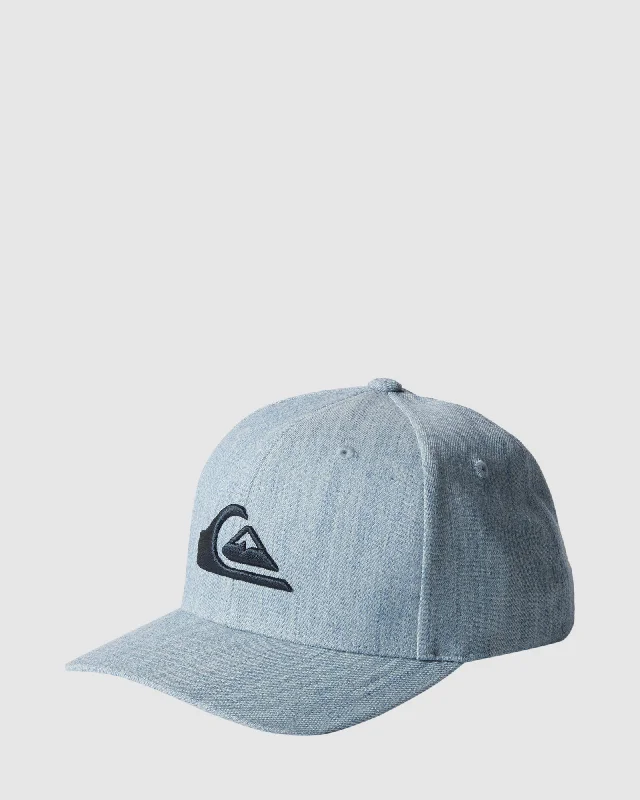 mens hats for open mic nights-Mens Mountain And Wave Flexfit Cap