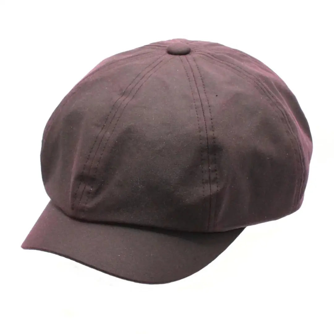 Thin headbands for babies-Heather Portree Wax Newsboy Cap