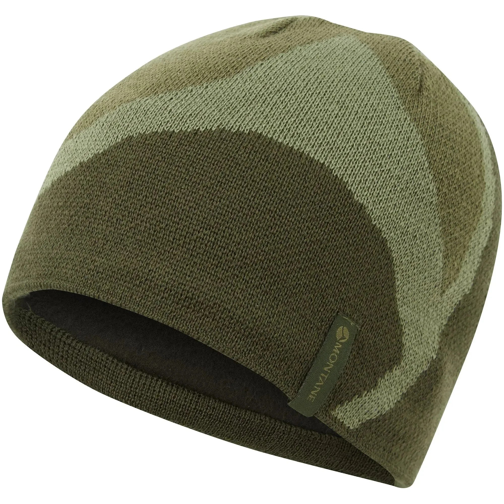 Beanies for short hair-Montane Logo Beanie Hat - Oak Green