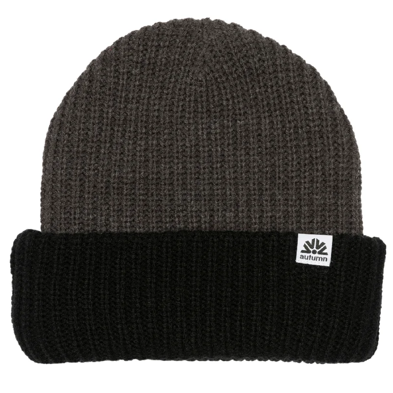 Beanies with solid colors-Autumn Dual Tone Beanie 2024