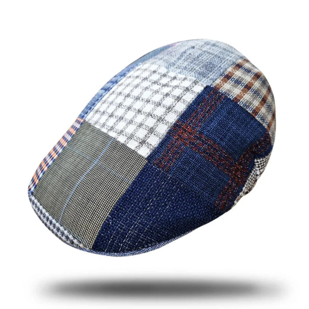 mens hats with floral patterns-Stanton Mens Italian Flat Cap