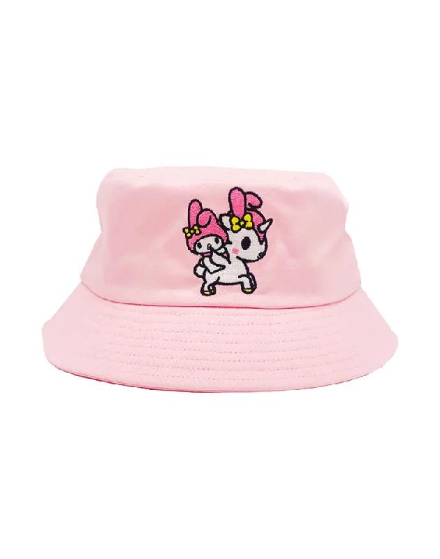 Bucket hats with brand name-tokidoki x Hello Kitty and Friends My Melody Bucket Hat