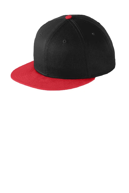 mens hats in moonstone-New Era Mens Adjustable Hat - Black/Scarlet Red