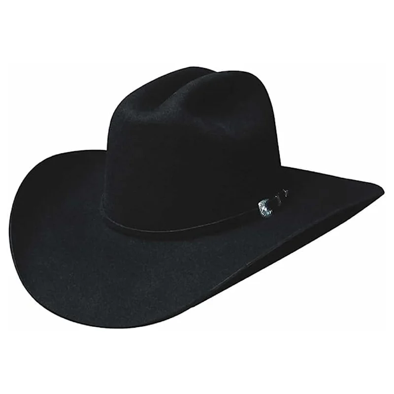 Running headbands for cold-Bullhide Ruidosa 6x Black Cowboy Hat