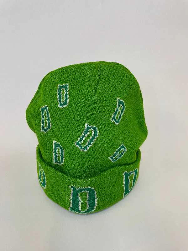 Silk headbands for teens-Green Hat