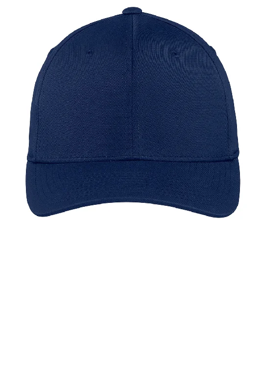 mens hats in goatskin-Sport-Tek Mens Moisture Wicking Stretch Fit Hat - True Navy Blue