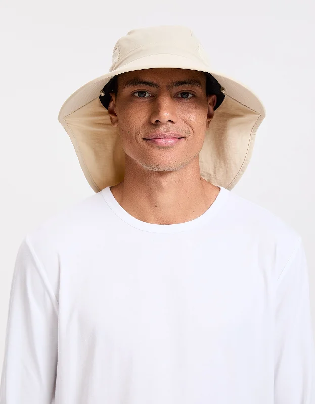 mens hats in opal-Trekker Sun Hat UPF 50+ Legionnaire Style