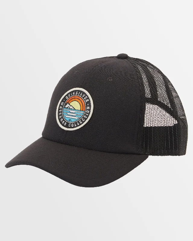 mens hats for tarpon fishing-Mens Hook Minded Trucker Cap