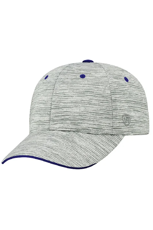 mens hats for clam fishing-J America Mens Ballaholla Snapback Hat - Grey/Navy Blue