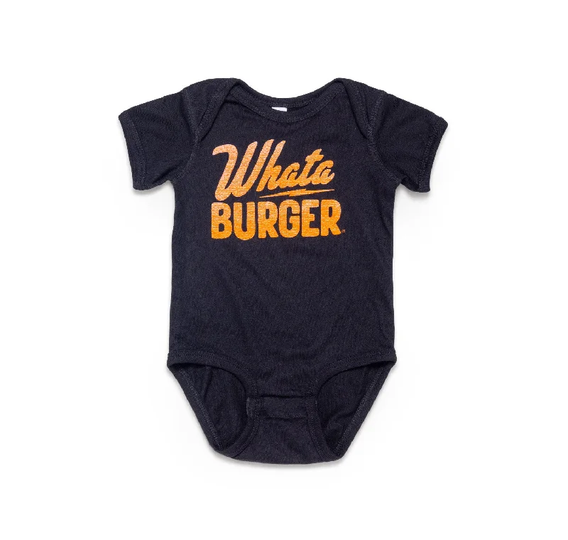 Beanies with soft lining-Whataburger Stack Baby Bodysuit