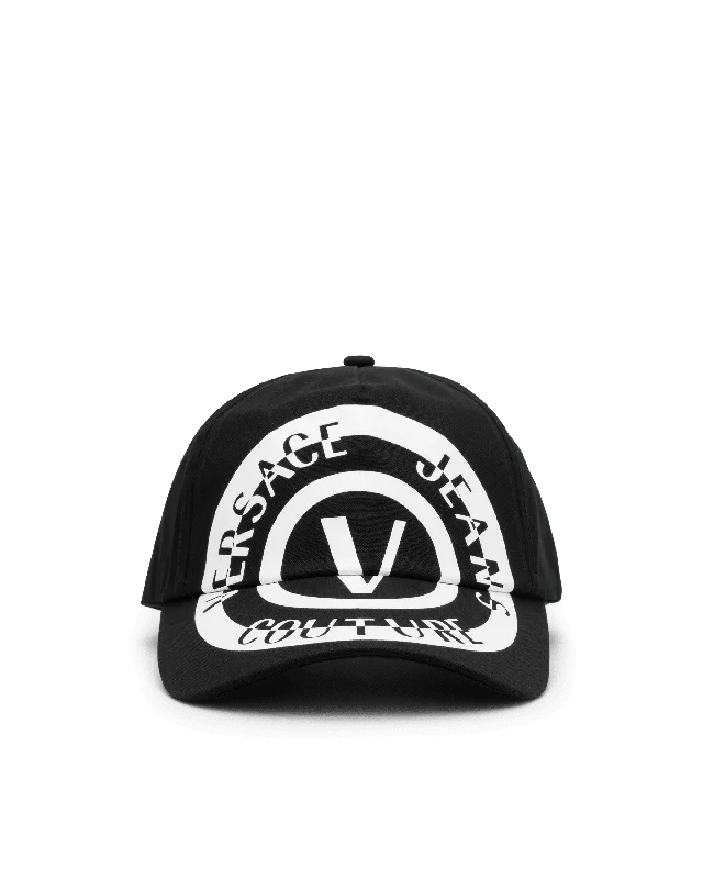 Baseball caps alumni gift-Oversized V-Emblem Baseball Cap