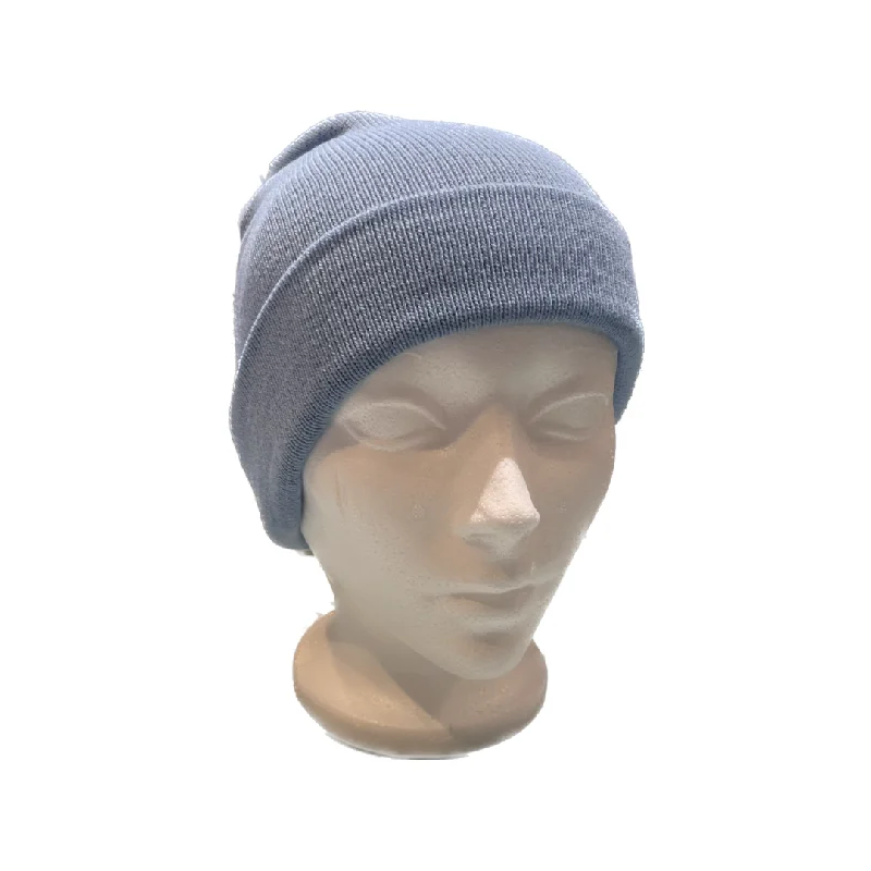 Beanies for long hikes-Blue Hat Toque