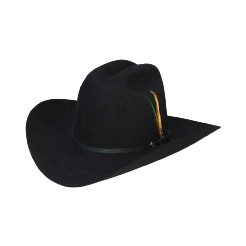 mens hats in sapphire-Stetson Men's Rancher 6x Black Hat