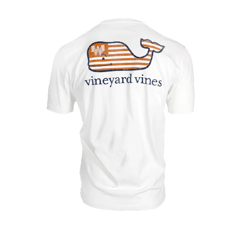 Beanies for cozy days-Vineyard Vines x Whataburger WhataFlag White Tee