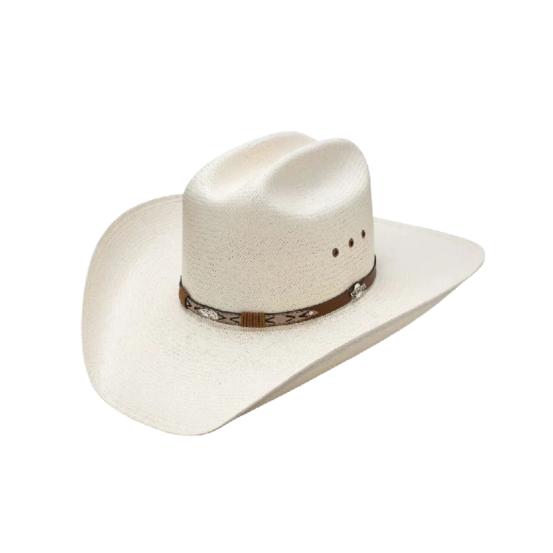 mens hats with abstract patterns-Stetson Rodeo Men's Natural Hat