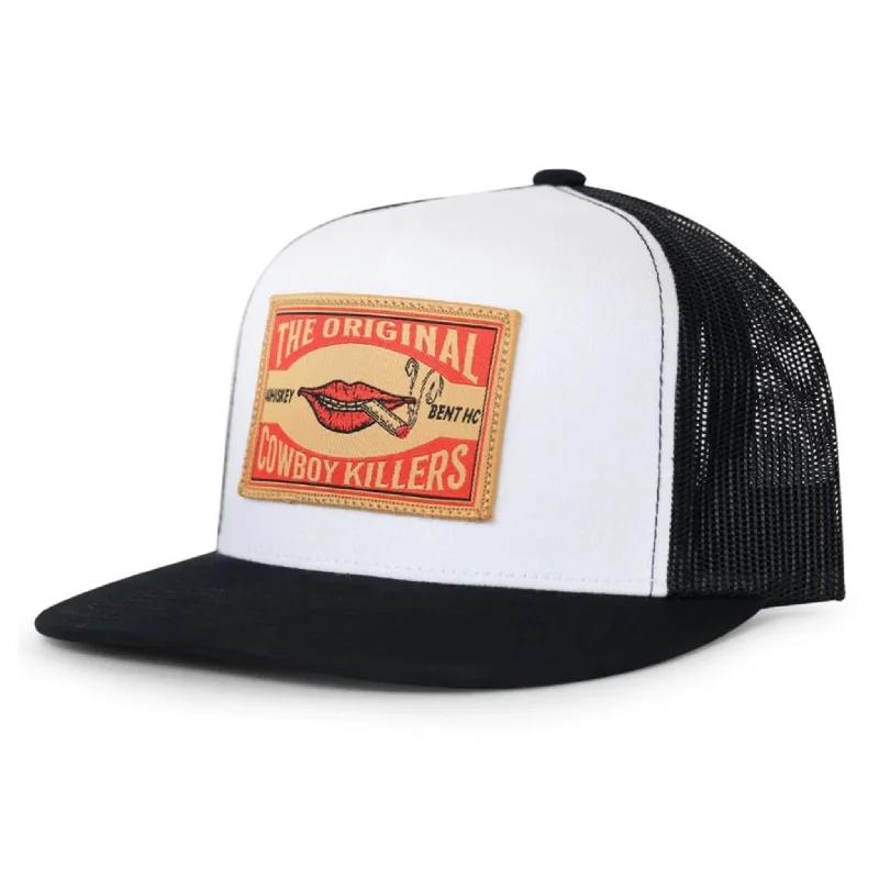 Lace headbands for summer-Whiskey Bent Hat Co Matchbox Snapback