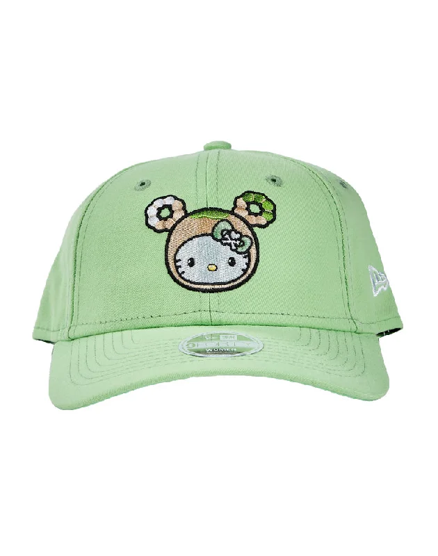 Womens hats with geometric applique accents-New Era tokidoki x Hello Kitty Matcha Kitty Women's Snapback