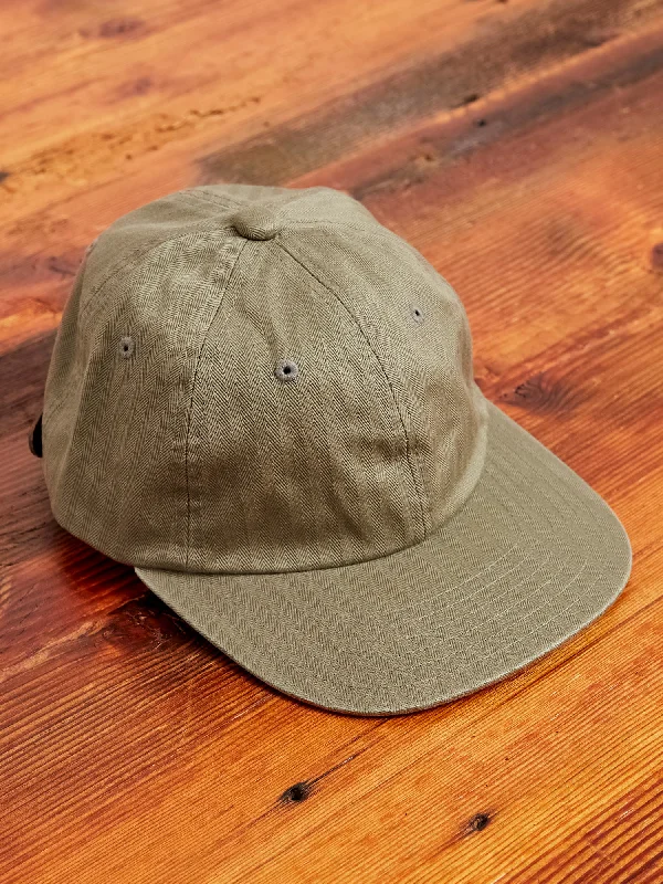 Velvet headbands for summer-6-Panel HBT Cap in Olive