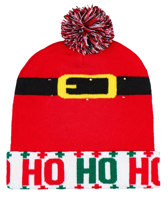 Beanies for holiday season-HO HO HO Beanie