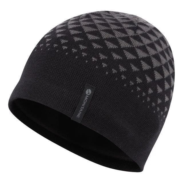 Beanies with cable knit-Montane Upflow Beanie Hat - Black