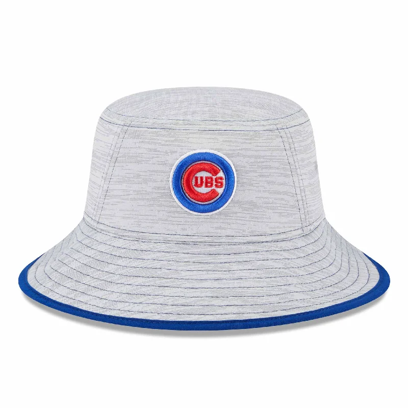 Bucket hats for city explorers-Chicago Cubs Gameday Bullseye Bucket Hat