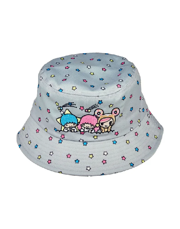 Bucket hats in bulk-tokidoki x Hello Kitty and Friends Little Stars Bucket Hat