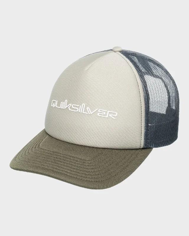 mens hats with cool patterns-Mens Omni Trucker Cap