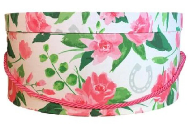 Silk headbands for summer-Winners Circle Hat Box 20"