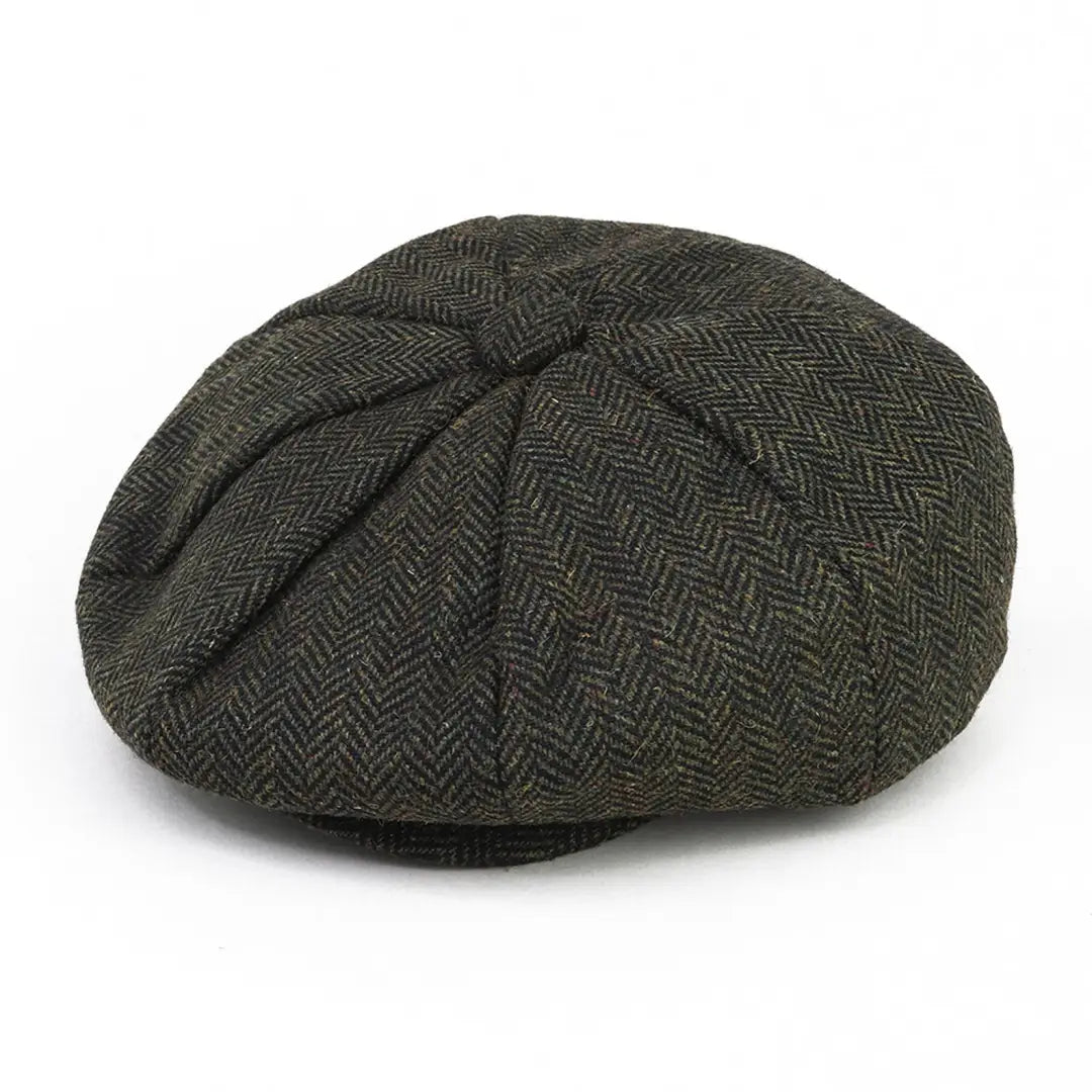 Beanies with unique colors-British Bag Co. 8 Panel Herringbone Cap