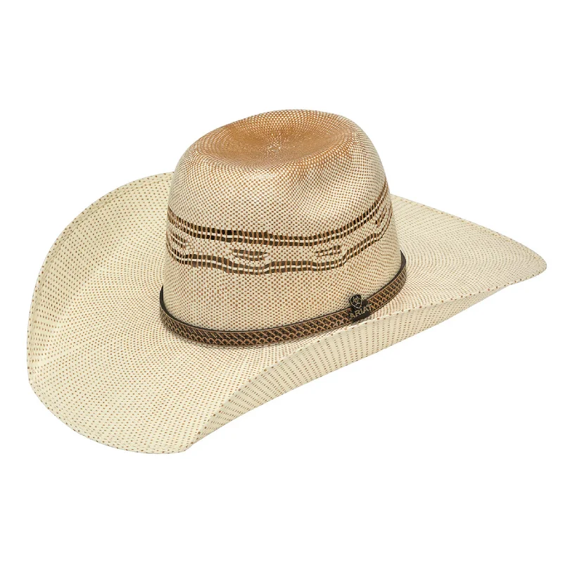 Soft headbands for newborns-Ariat Bangora Tan/Ivory Hat