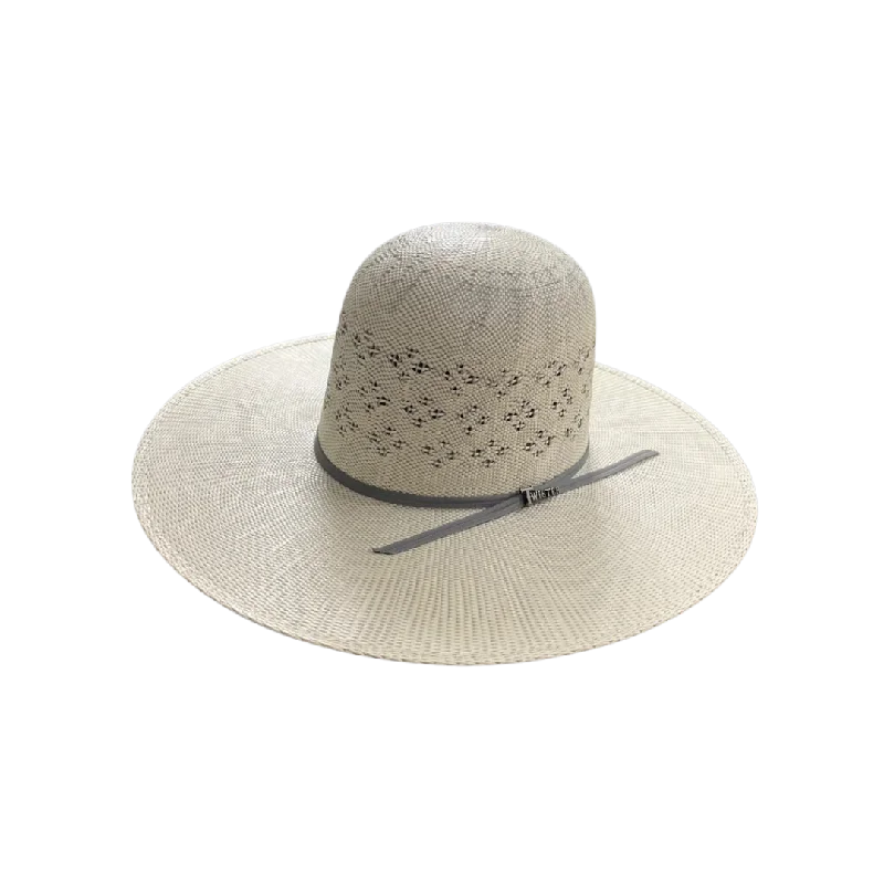 Womens hats in peridot-M&F Women's Twister Bangora Gray Ivory Hat